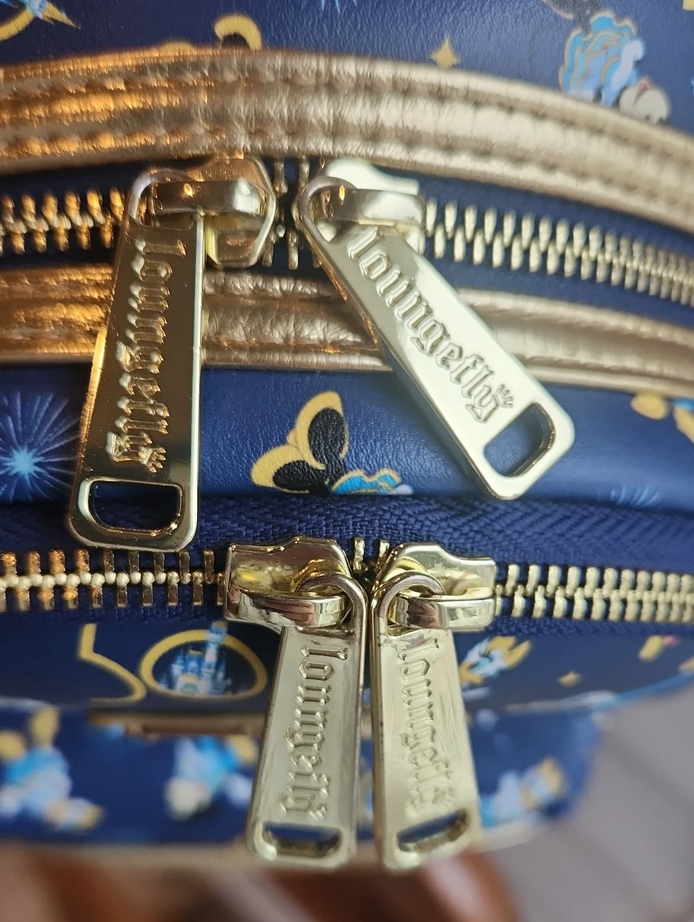 Walt Disney World 50th Anniversary Mickey and Friends Loungefly Backpack